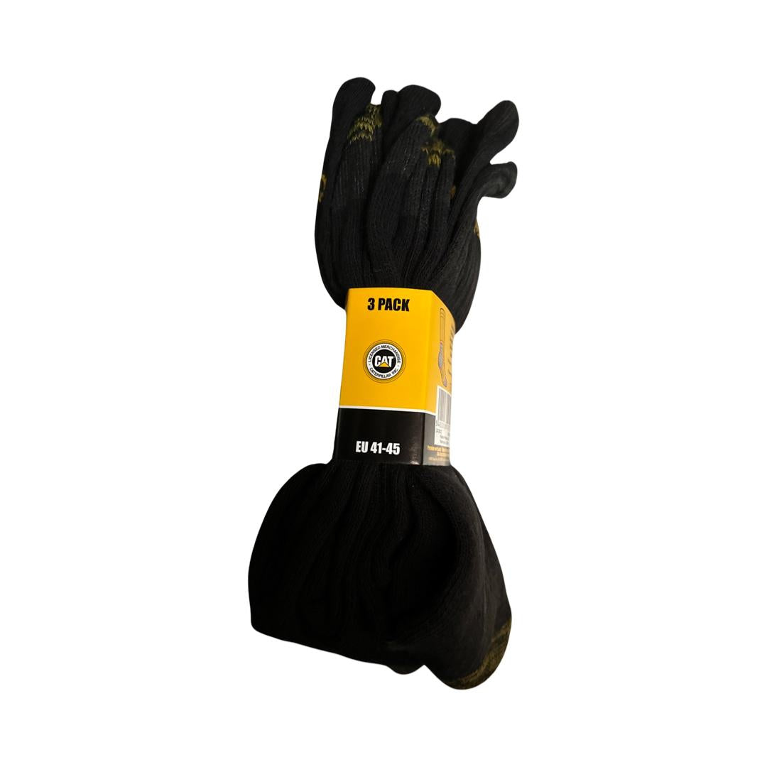 Prem Socks 3pack UK  6-11 | Black